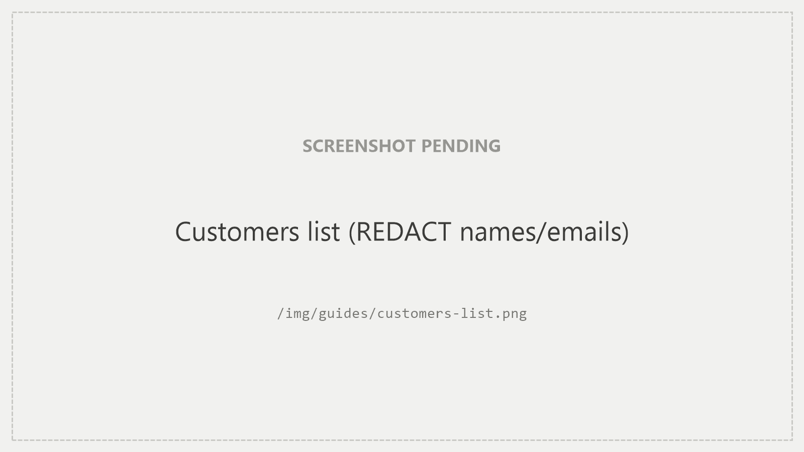 The Customers list: email, name, order count, and lifetime value.